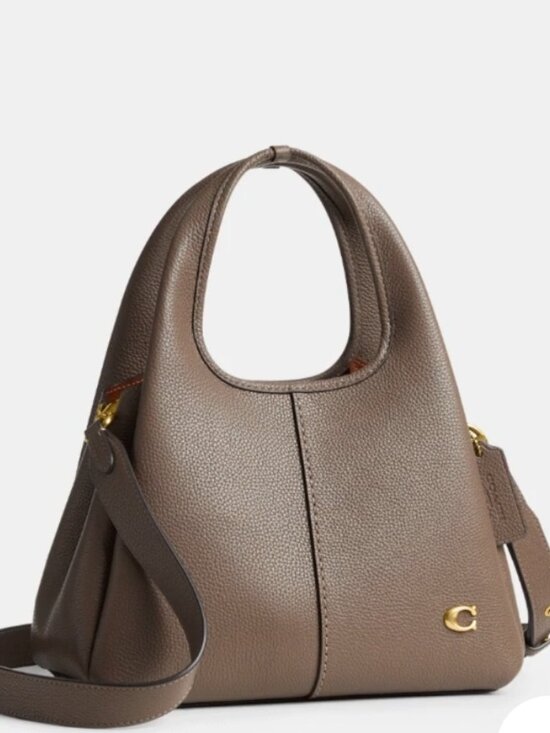 Coach Handbags - Nwt Coach Lana 23 Pebble leather, color: dark stone
